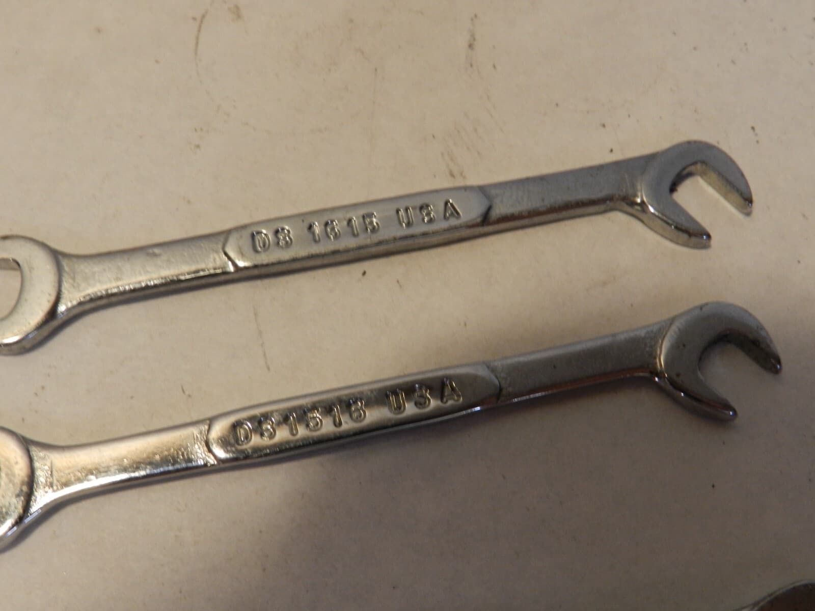 Snap On 6 PC Open End Ignition Wrench Set DS 2224 2422 1820 2018 1516 1615 i71 - Thumbnail 4