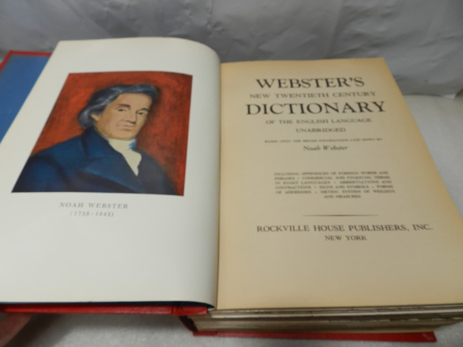 1965 Websters New 20th Century Dictionary of English Language Unabridged B30K - Thumbnail 7