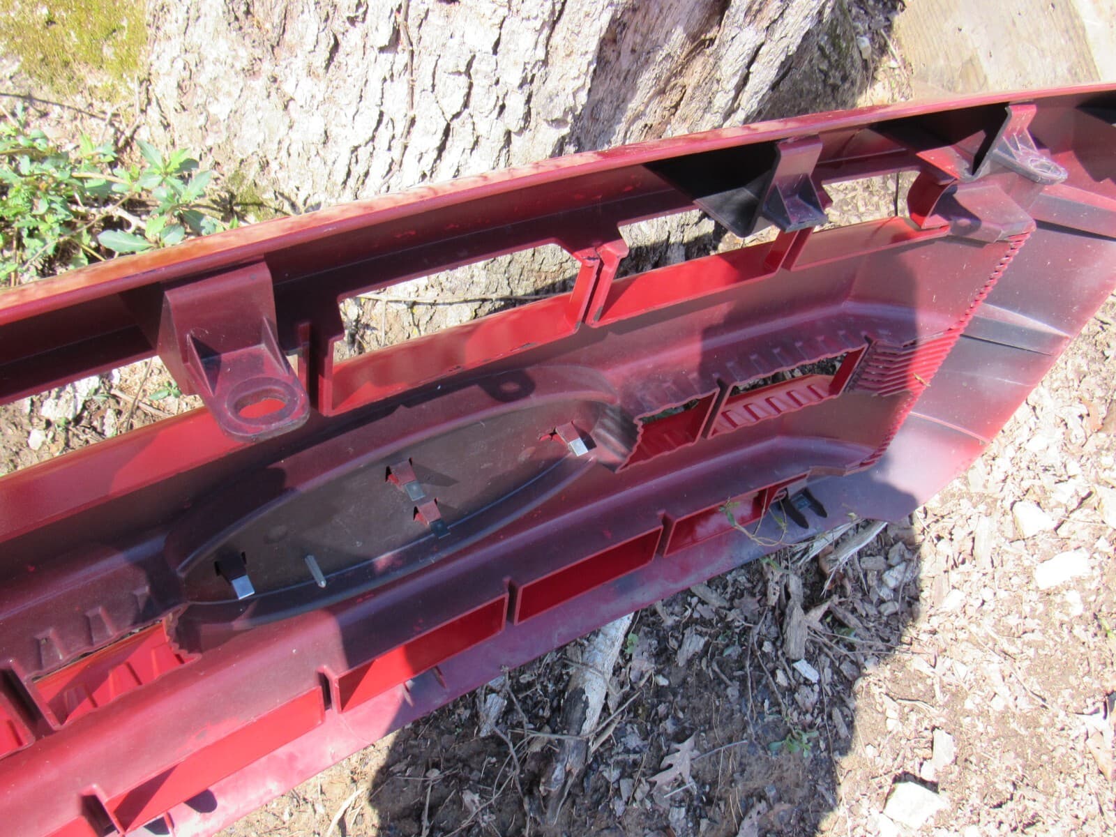 11-16 F250 Super Duty Front End Grille Grill Panel Bars RED OEM Factory W65JK - Thumbnail 7