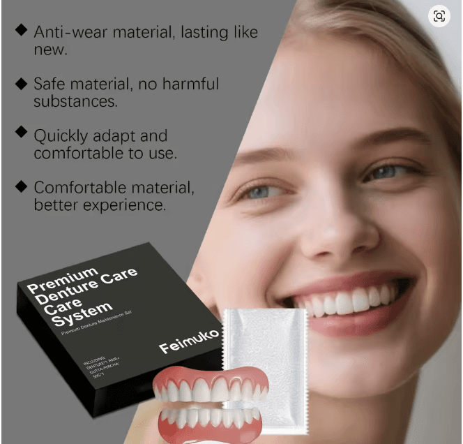 Feimuko Adaptable Individually Fitted Functional False Teeth (L12K) - Thumbnail 7