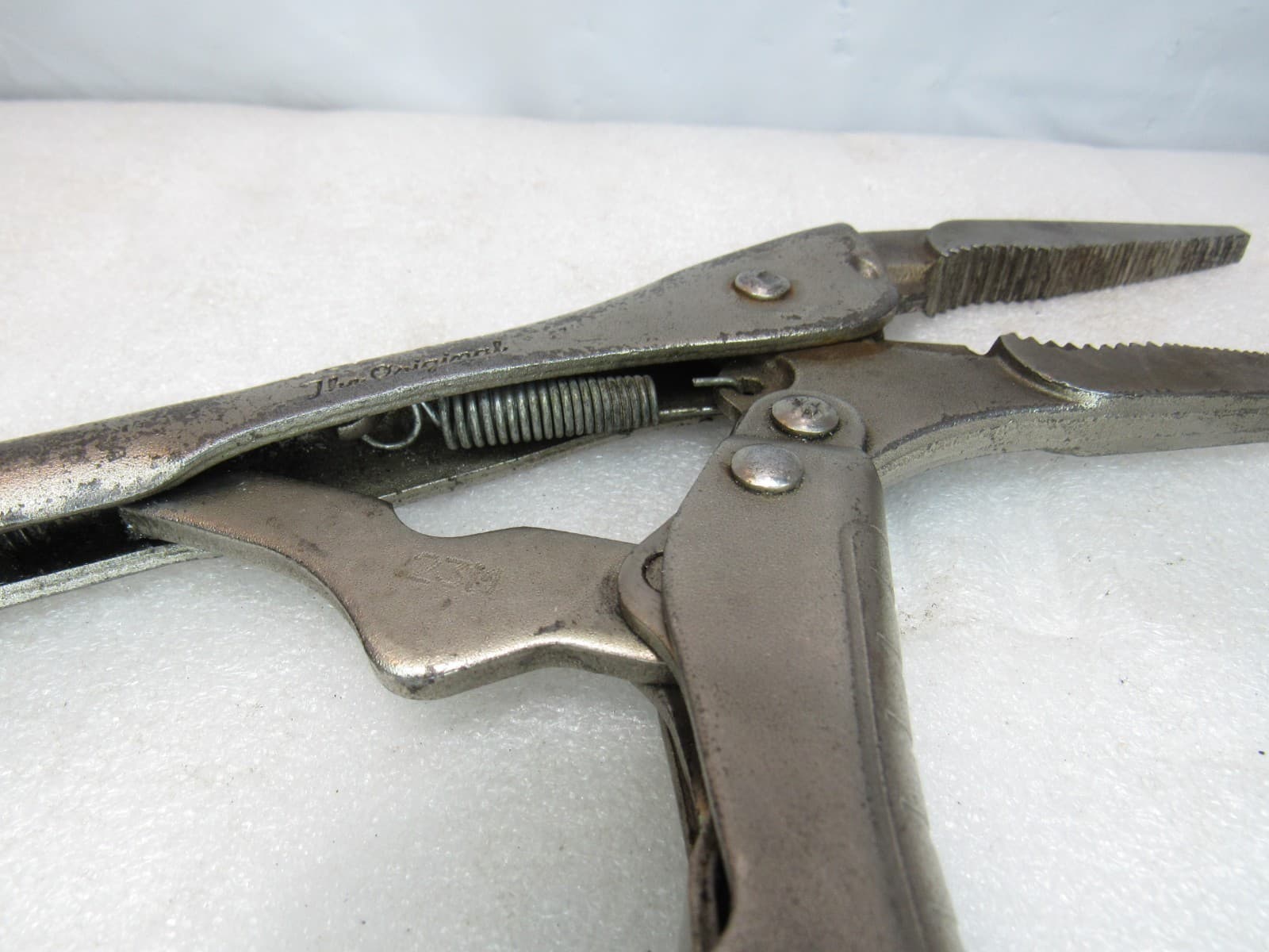 Irwin Vise Grip 9LN Long Nose Jaws Locking Pliers (J46K) - Thumbnail 9