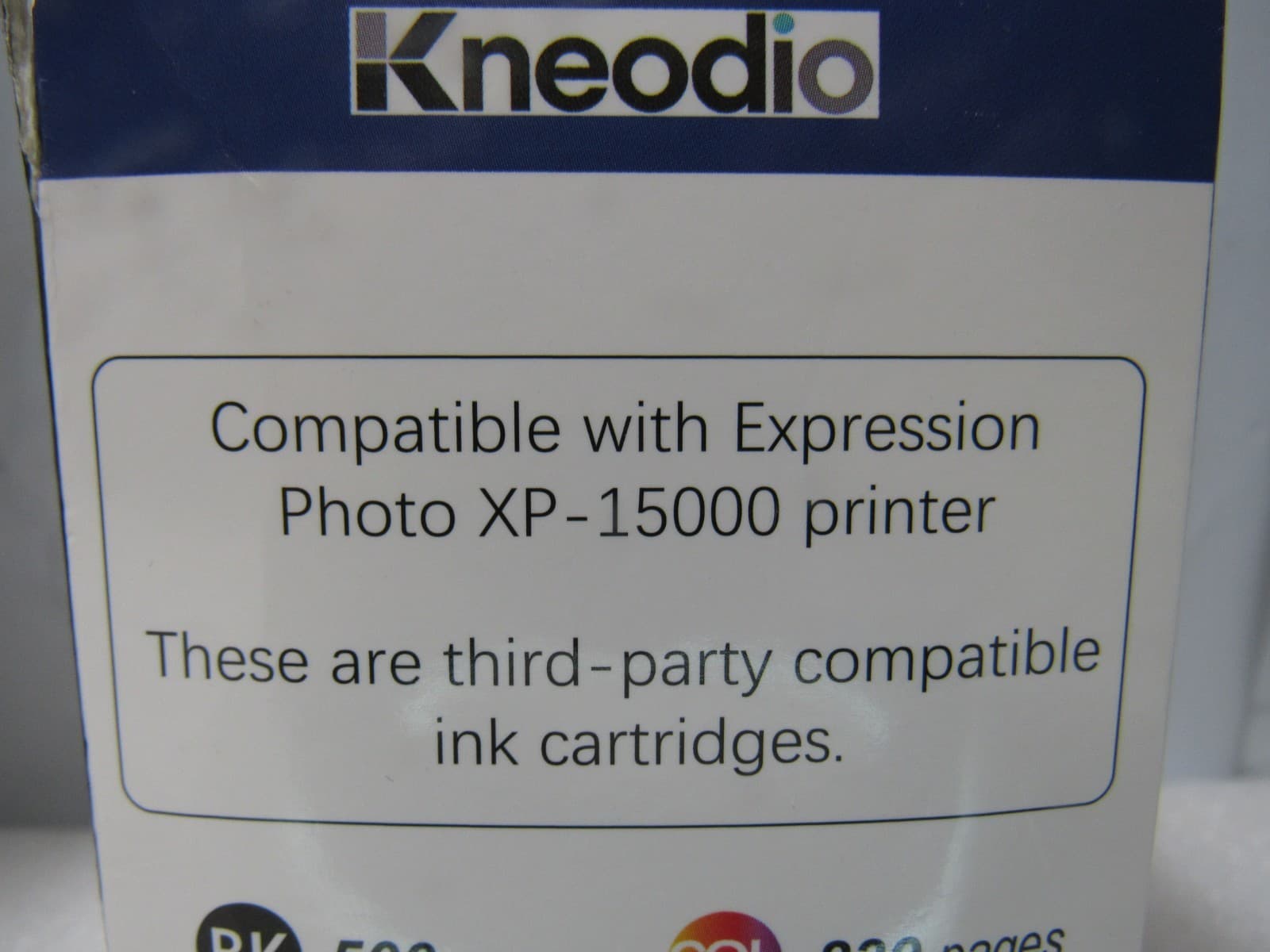 KNEODIO Compatible High-Yield Ink Cartridges 6Pk Replacement Photo XP-15000 J45K - Thumbnail 3