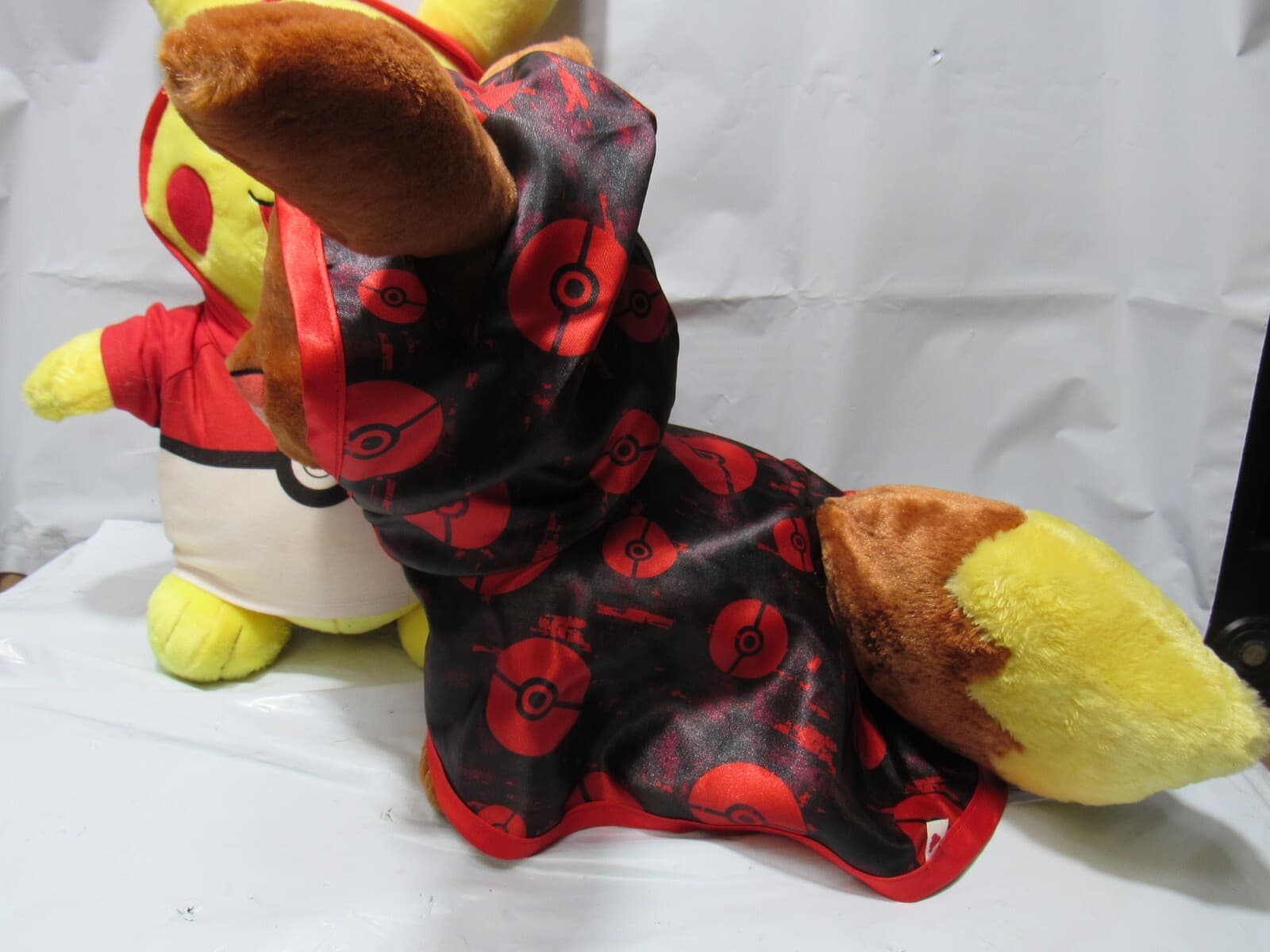 Build A Bear Pokemon Eevee / Pikachu Plush Stuffed Animal 16" Sound P36M - Thumbnail 5