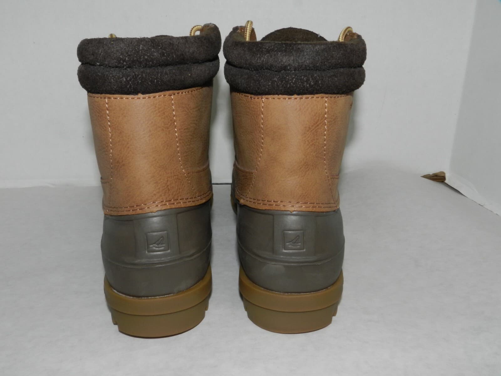 Sperry STS14140 Mens Brewster Brown Boots Ankle Waterproof - Size 8 - Thumbnail 4