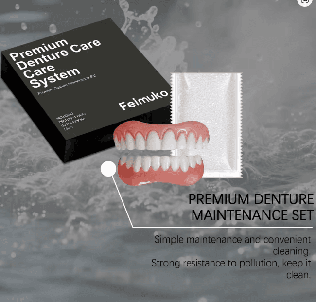 Feimuko Adaptable Individually Fitted Functional False Teeth (L12K) - Thumbnail 6