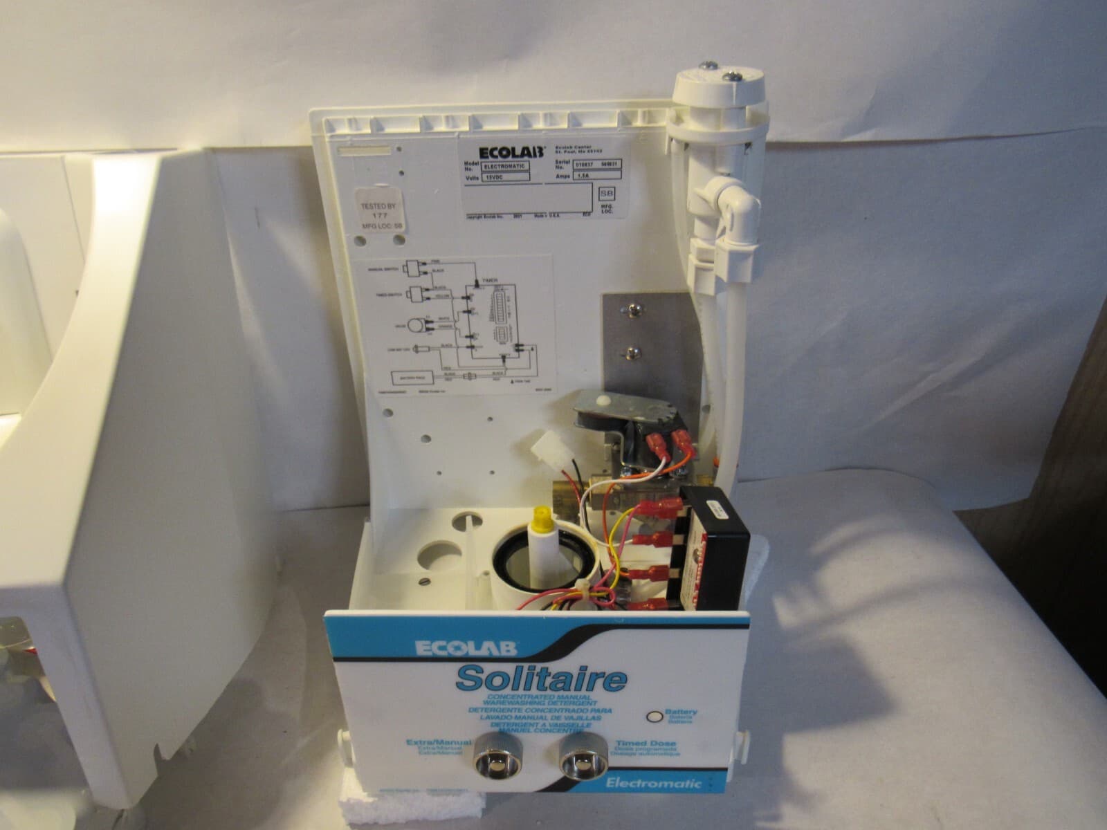 Ecolab Electromatic Solitaire Commercial Detergent Dispenser 9257-1520 N75K - Thumbnail 7