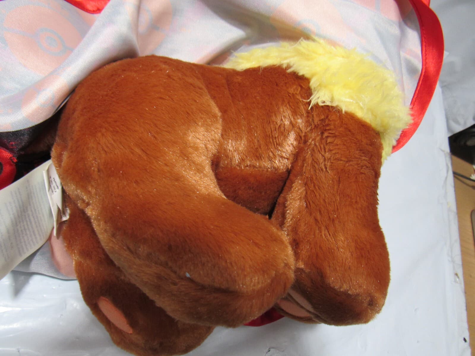 Build A Bear Pokemon Eevee / Pikachu Plush Stuffed Animal 16" Sound P36M - Thumbnail 7