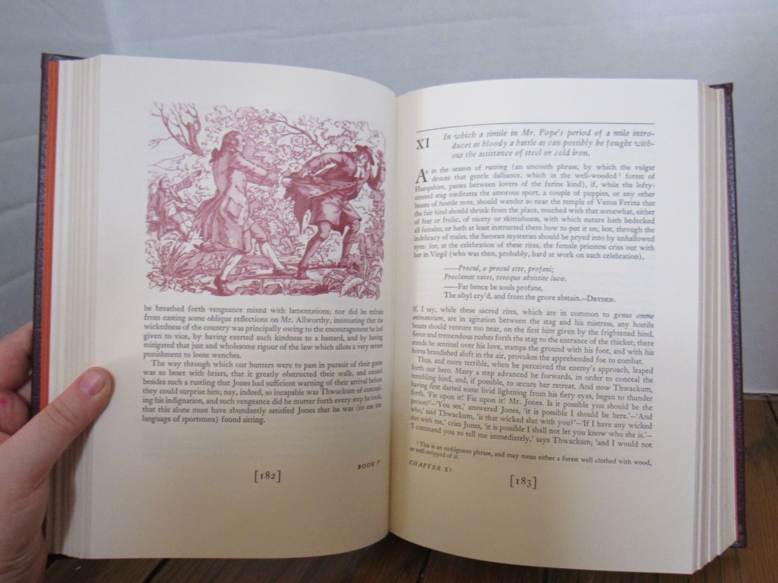 The History Of Tom Jones A Foundling By Henry Fielding Leather Easton Press B51K - Thumbnail 7