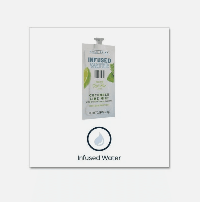 Flavia Cucumber Lime Mint Infused Water Freshpack, 100/Carton 10/25 Y69K - Thumbnail 4
