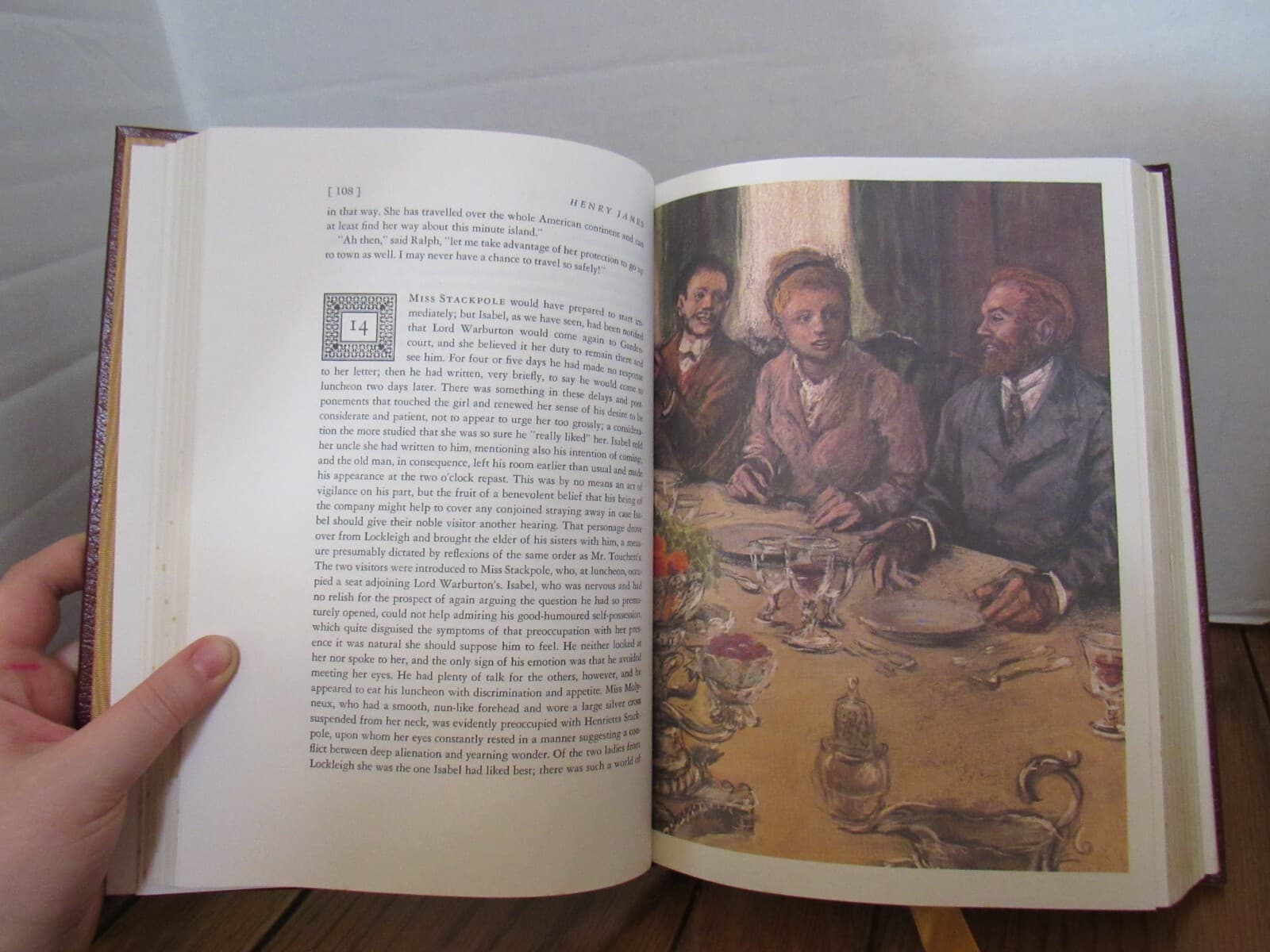 THE PORTRAIT OF A LADY Henry James Easton Press Leather Hard cover B50K - Thumbnail 6