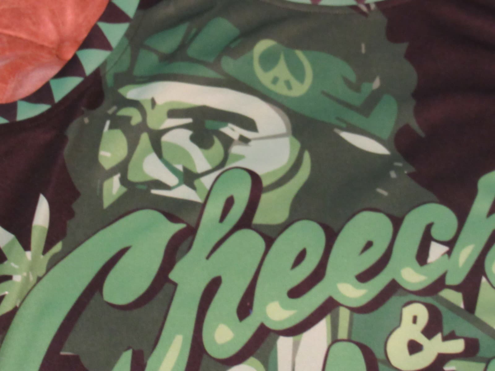 Headgear Classics Cheech and Chong Black Basketball Mens Tank Jersey XL (W75K) - Thumbnail 7