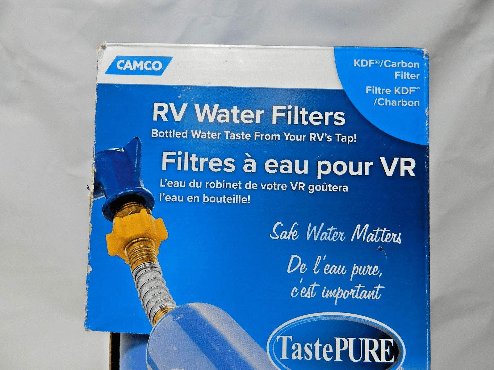 Camco KDF Carbon Filter TastePURE RV Water Filter - 2 Pack - 40044 (L14K) - Thumbnail 3