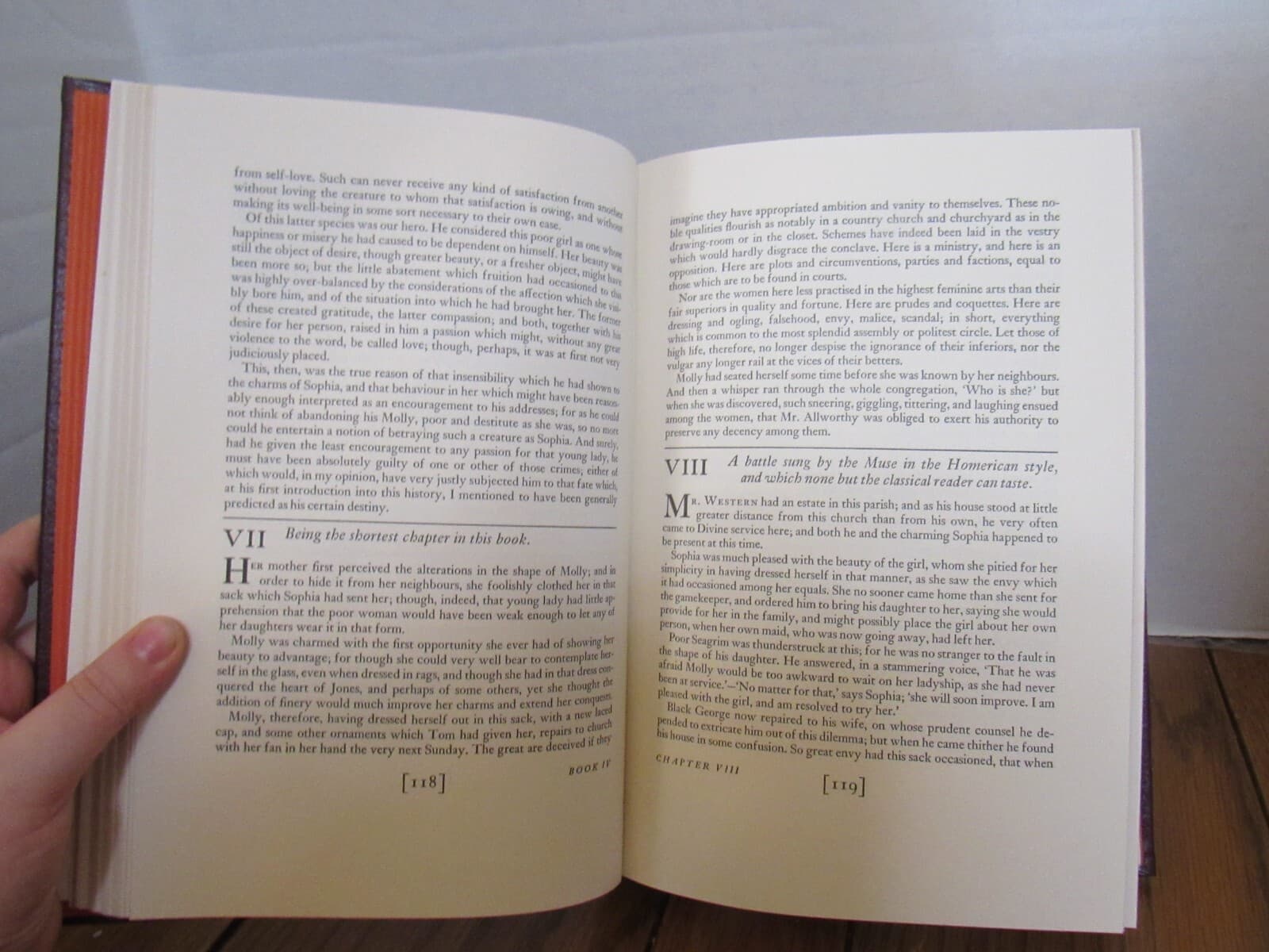 The History Of Tom Jones A Foundling By Henry Fielding Leather Easton Press B51K - Thumbnail 6