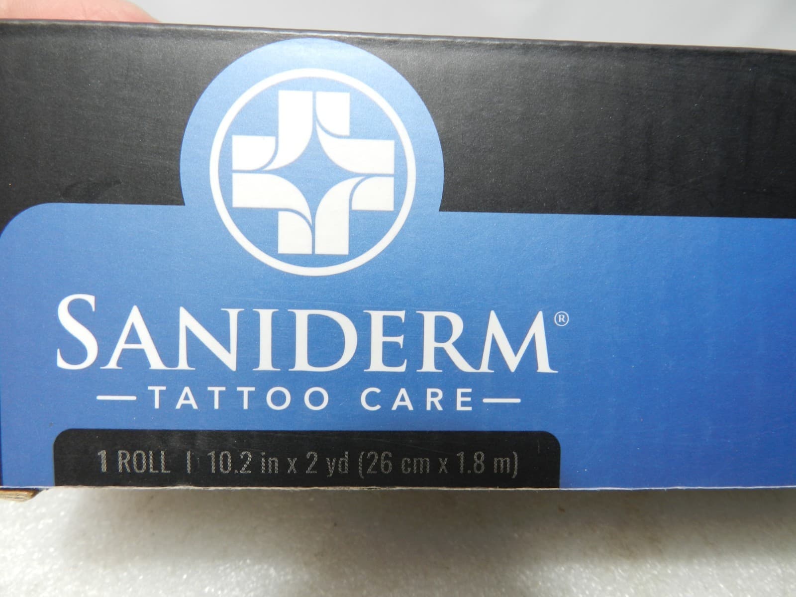 Saniderm Flex Tattoo Aftercare Bandage (New) 10.2 in x 2 yd, Transparent (L18K) - Thumbnail 10