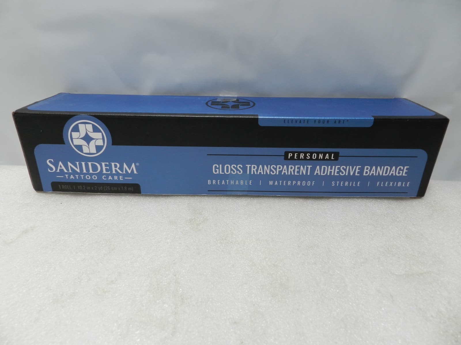 Saniderm Flex Tattoo Aftercare Bandage (New) 10.2 in x 2 yd, Transparent (L18K) - Thumbnail 13