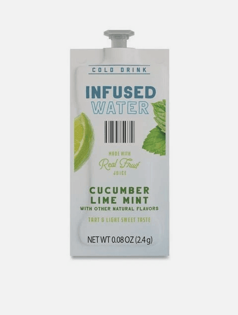 Flavia Cucumber Lime Mint Infused Water Freshpack, 100/Carton 10/25 Y69K - Thumbnail 2