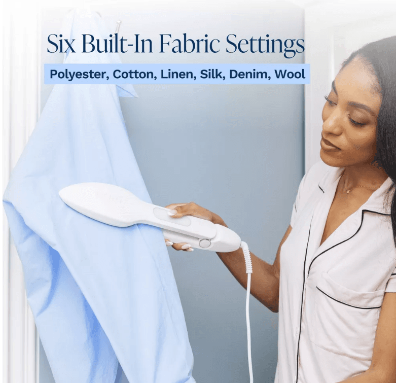 Nori Press Handheld Steam Iron - White 3 in 1 Iron - Press - Steam Portable Y64K - Thumbnail 13