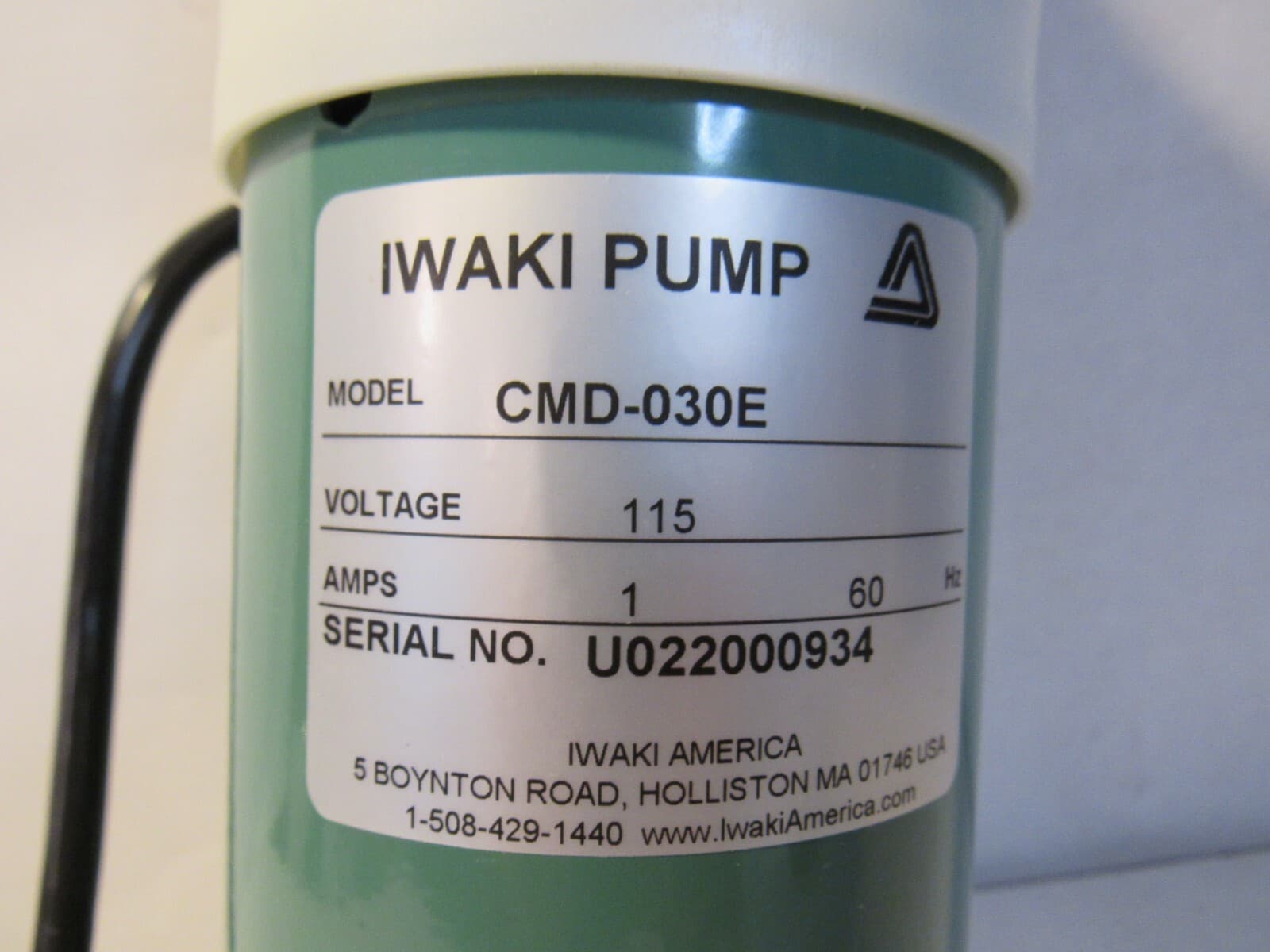 IWAKI CMD-030E Magnet Drive Pump 115V Fasco Motor U62B1 New N81K - Thumbnail 2