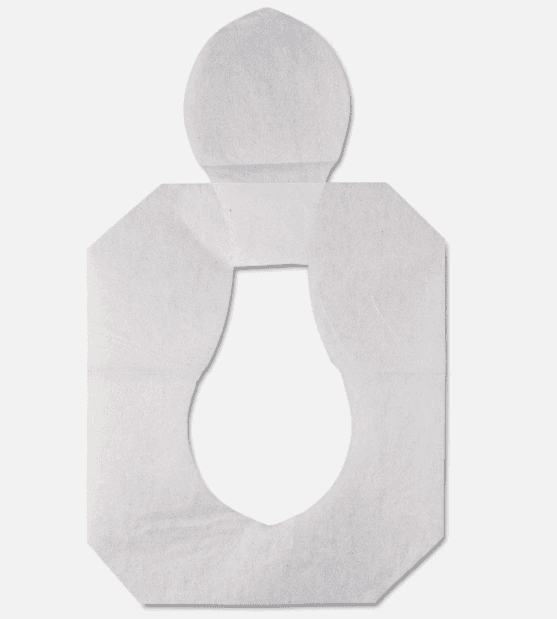 HOSPECO HG1000 Health Gards Half-Fold 14.25" Toilet Seat Covers (1000 CT) L24K - Thumbnail 2