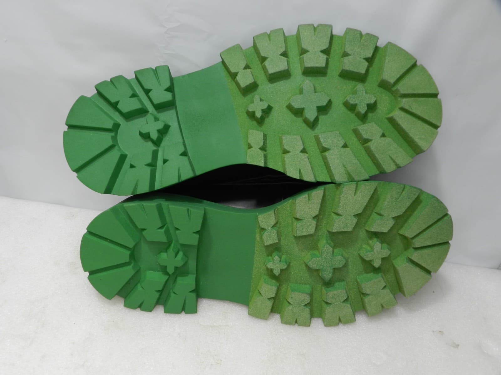 Steve Madden Maisee Black /Green Chunky Platform Loafers sz 6.5 (L25K) - Thumbnail 6