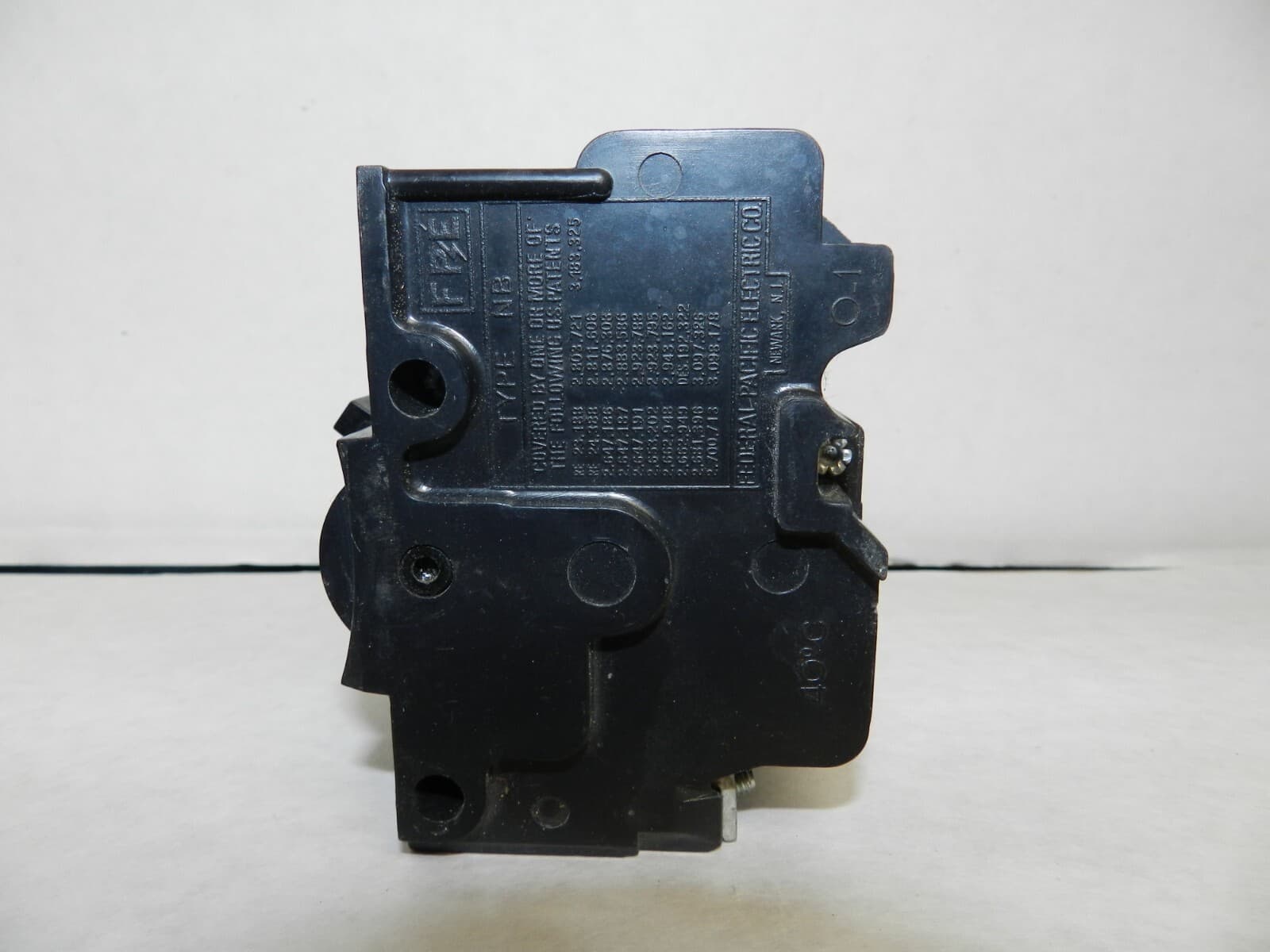 FPE FEDERAL PACIFIC STAB-LOK TYPE NB CIRCUIT BREAKER 3 POLE 20AMP 240VAC M24JK - Thumbnail 3