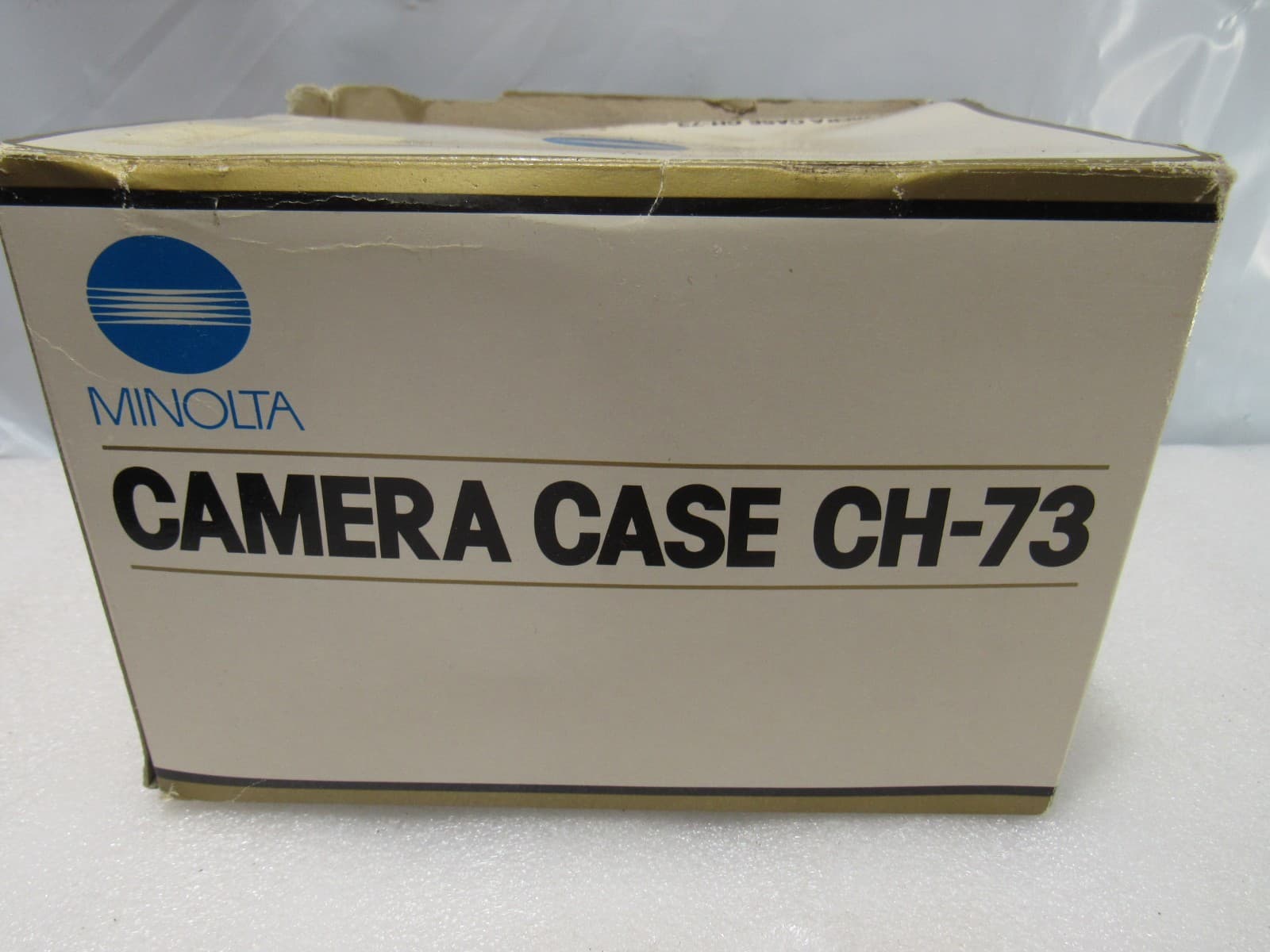 Vintage Minolta CF-70 & CF73 Black Leather Camera Case (F9J) - Thumbnail 3
