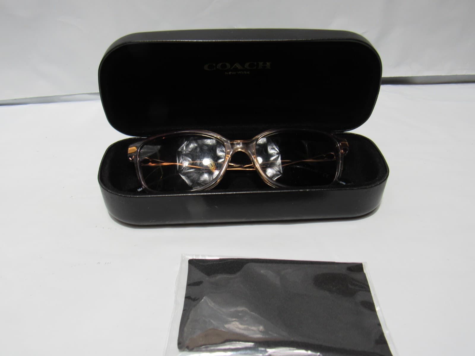 Coach Womens HC6172 Eyeglasses Sunglasses 52/16/140 Gradient Transparent Violet - Thumbnail 9