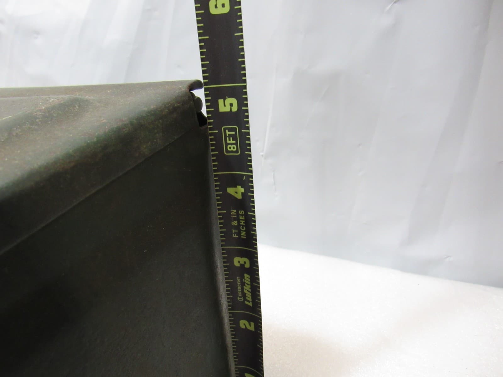 Vintage Antique Original Embossed Green Fordson Tractor Tool Box (F12JJ) - Thumbnail 15