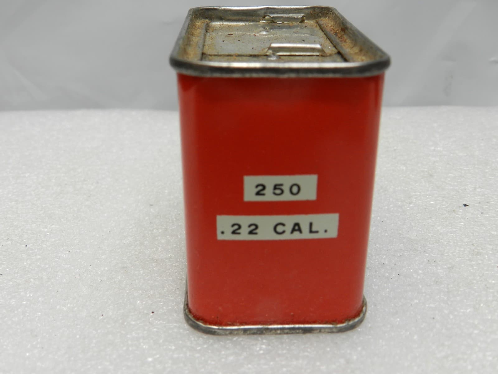 Vintage Crosman 22 Cal Super Pells FULL Antique Advertising Tin (G46S) - Thumbnail 2