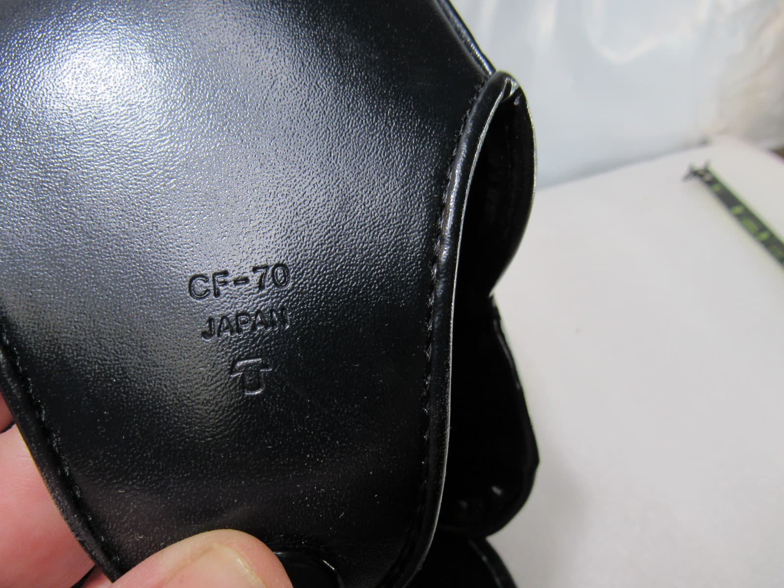 Vintage Minolta CF-70 & CF73 Black Leather Camera Case (F9J) - Thumbnail 8