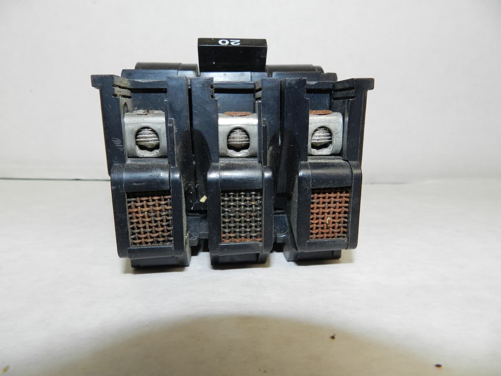 FPE FEDERAL PACIFIC STAB-LOK TYPE NB CIRCUIT BREAKER 3 POLE 20AMP 240VAC M24JK - Thumbnail 6