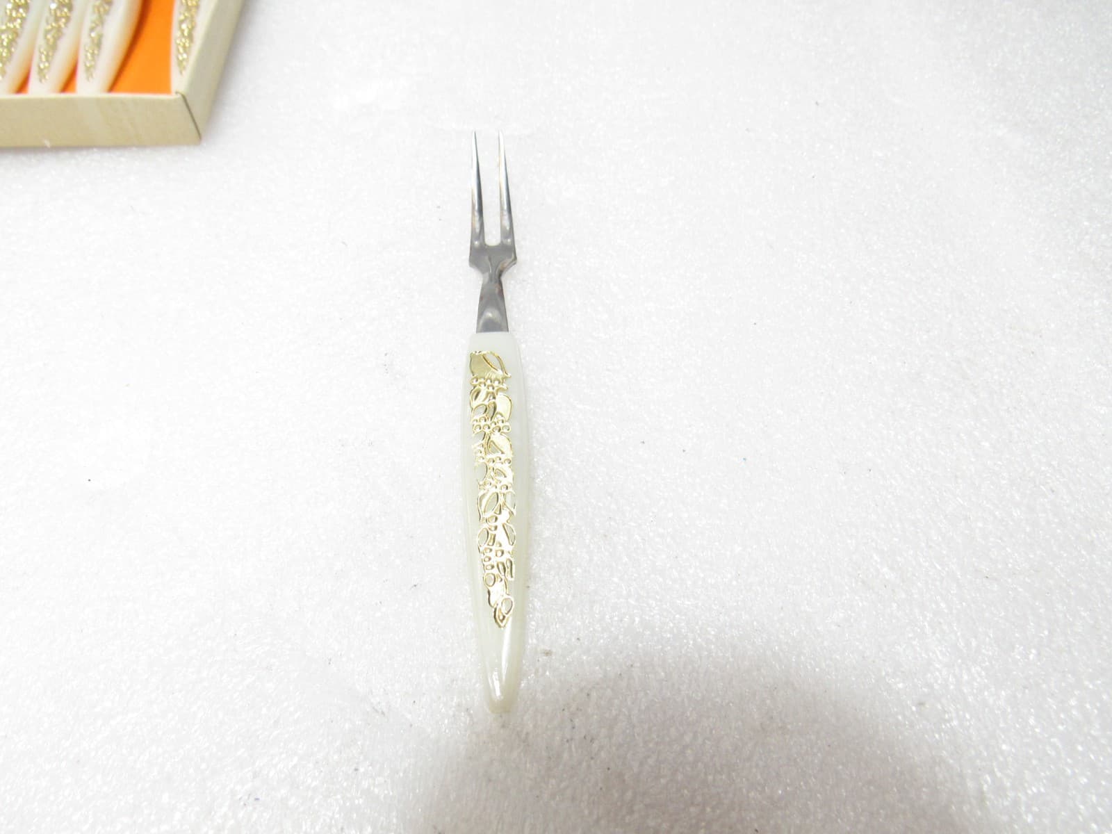 Vintage Little Forks 1 Dozen Cocktail Hors D'oeuvres Canape Appetizer (F10J) - Thumbnail 4