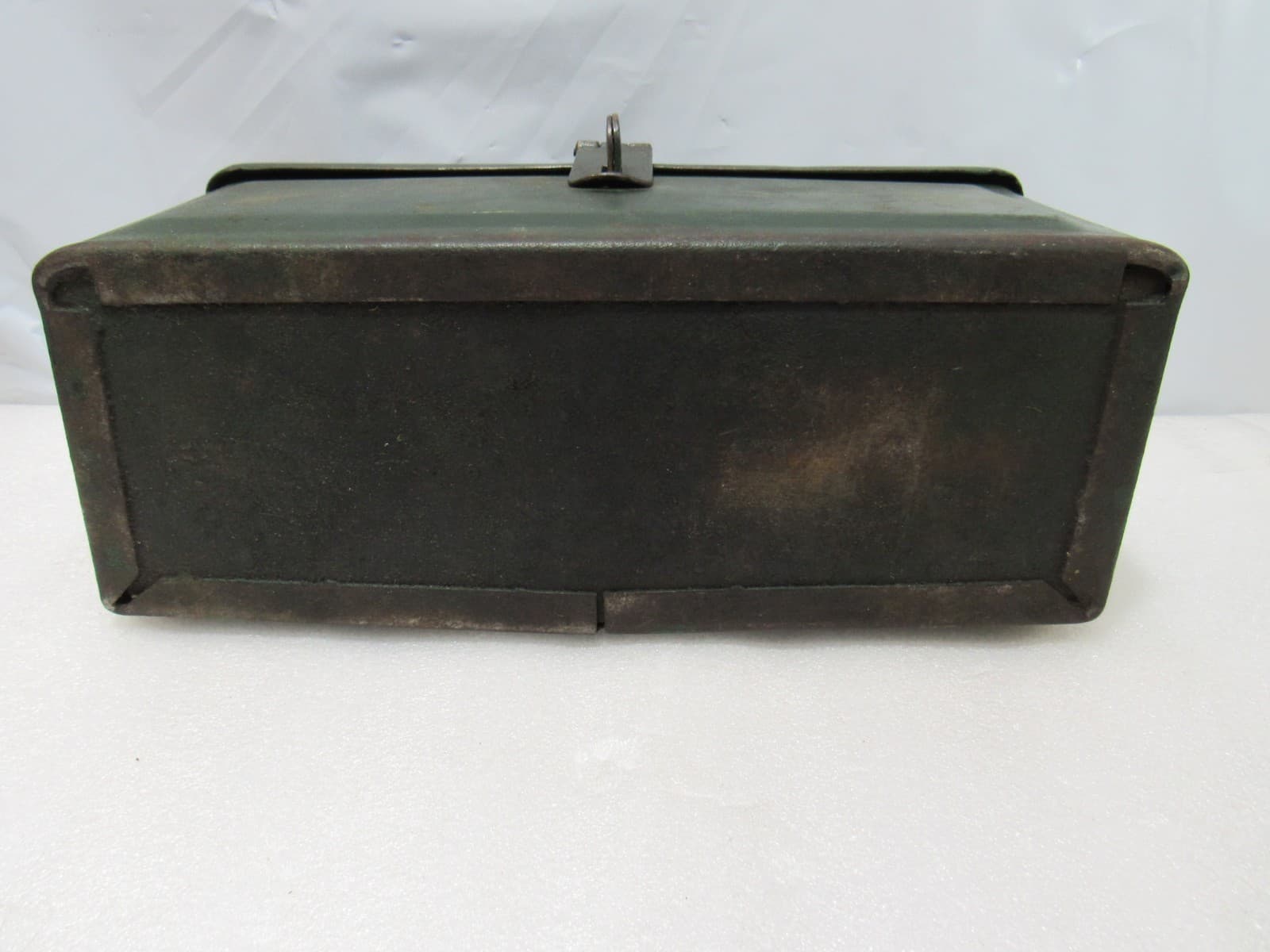 Vintage Antique Original Embossed Green Fordson Tractor Tool Box (F12JJ) - Thumbnail 7