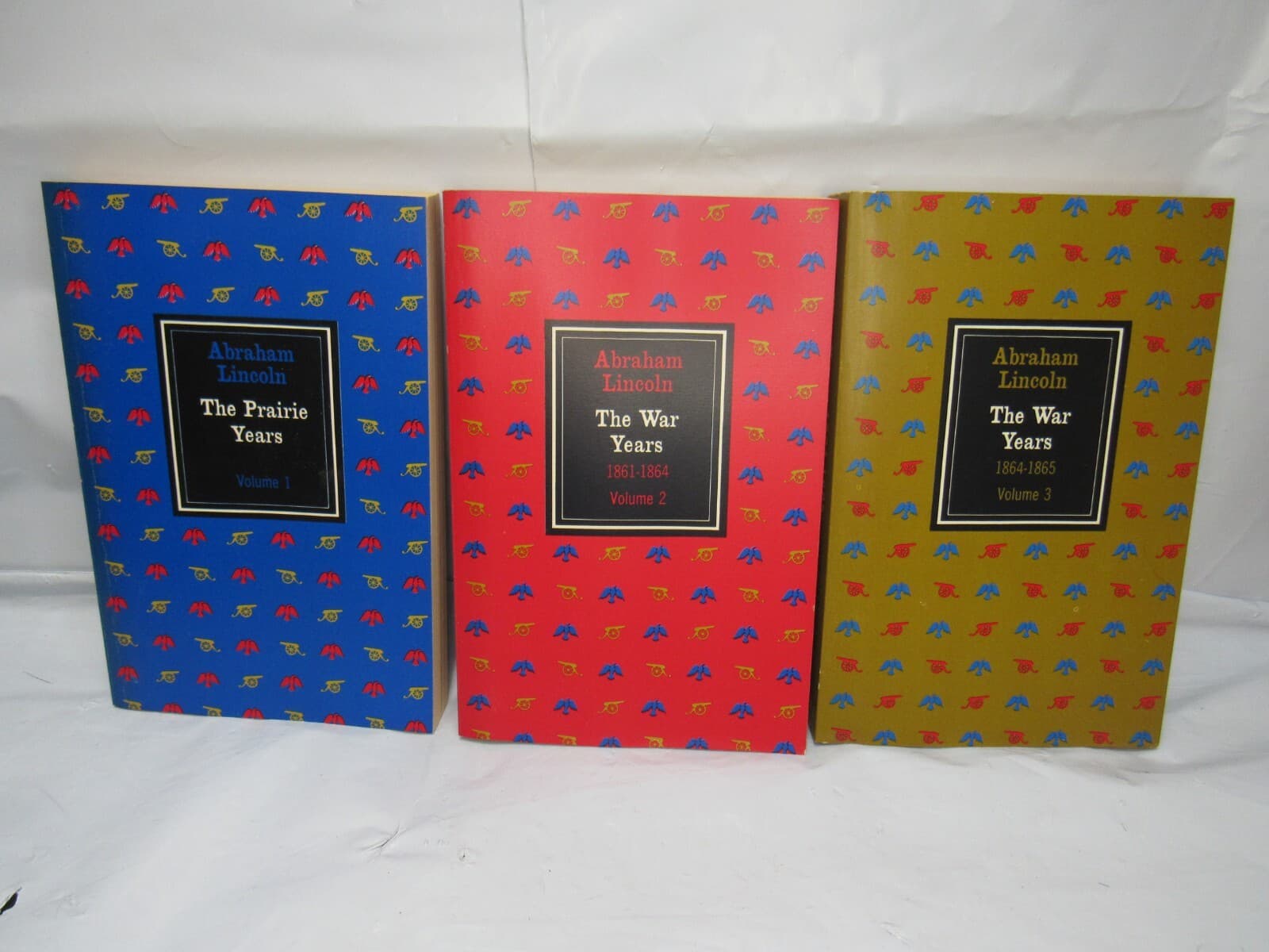 Carl Sandburg's Abraham Lincoln 3 Volume Paperback Set 1968 Dell (P57K) - Thumbnail 5