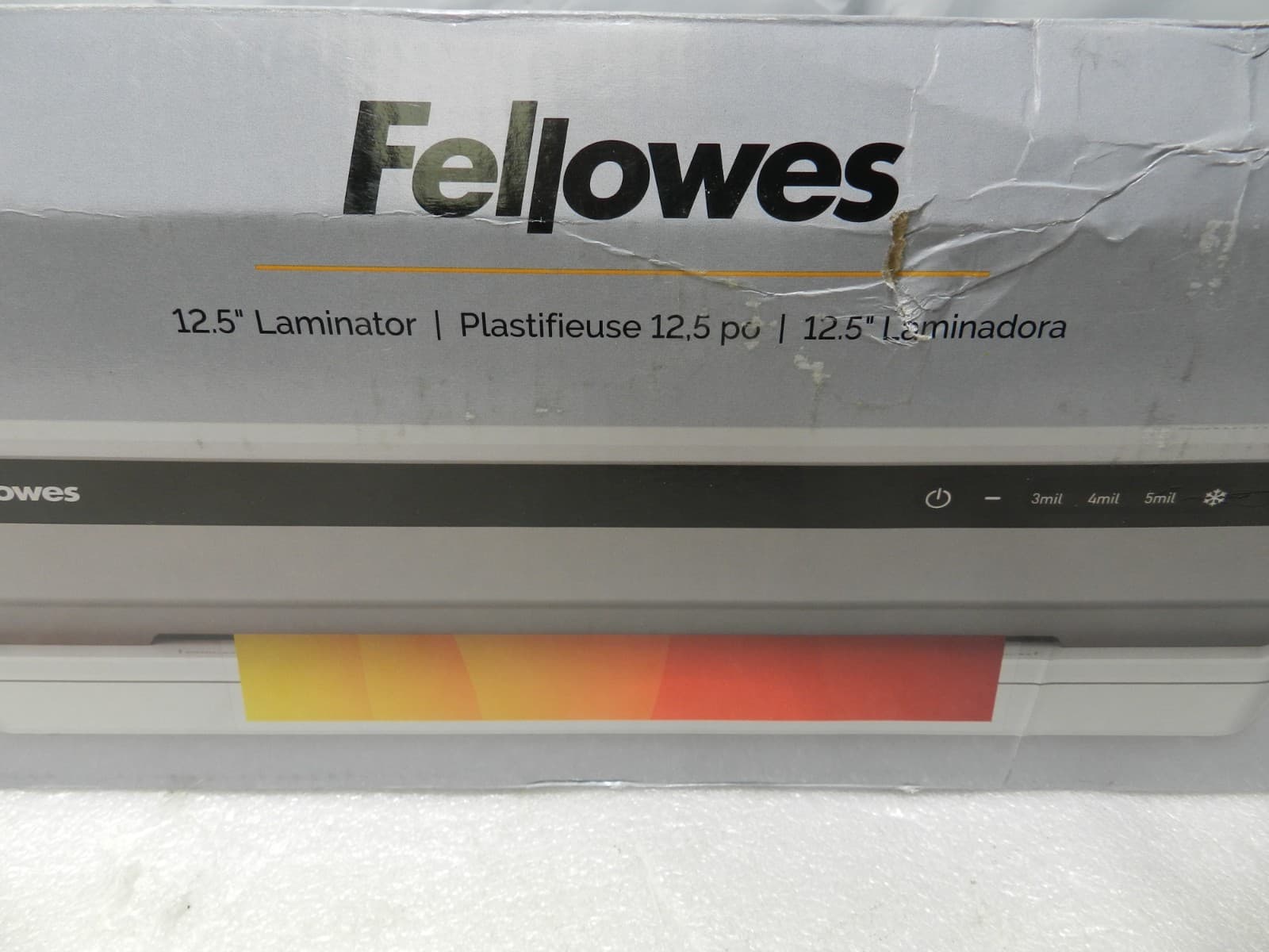 Fellowes Saturn 125 Thermal & Cold Laminator, 12.5" Width, White (5736601) Y74K - Thumbnail 16