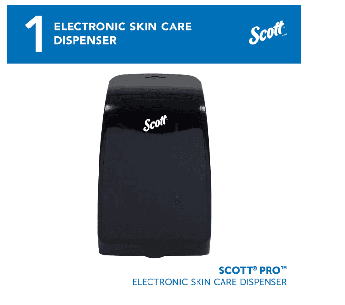 Scott Pro High Capacity Automatic Soap and Hand Sanitizer Dispenser (32504) L28K - Thumbnail 3
