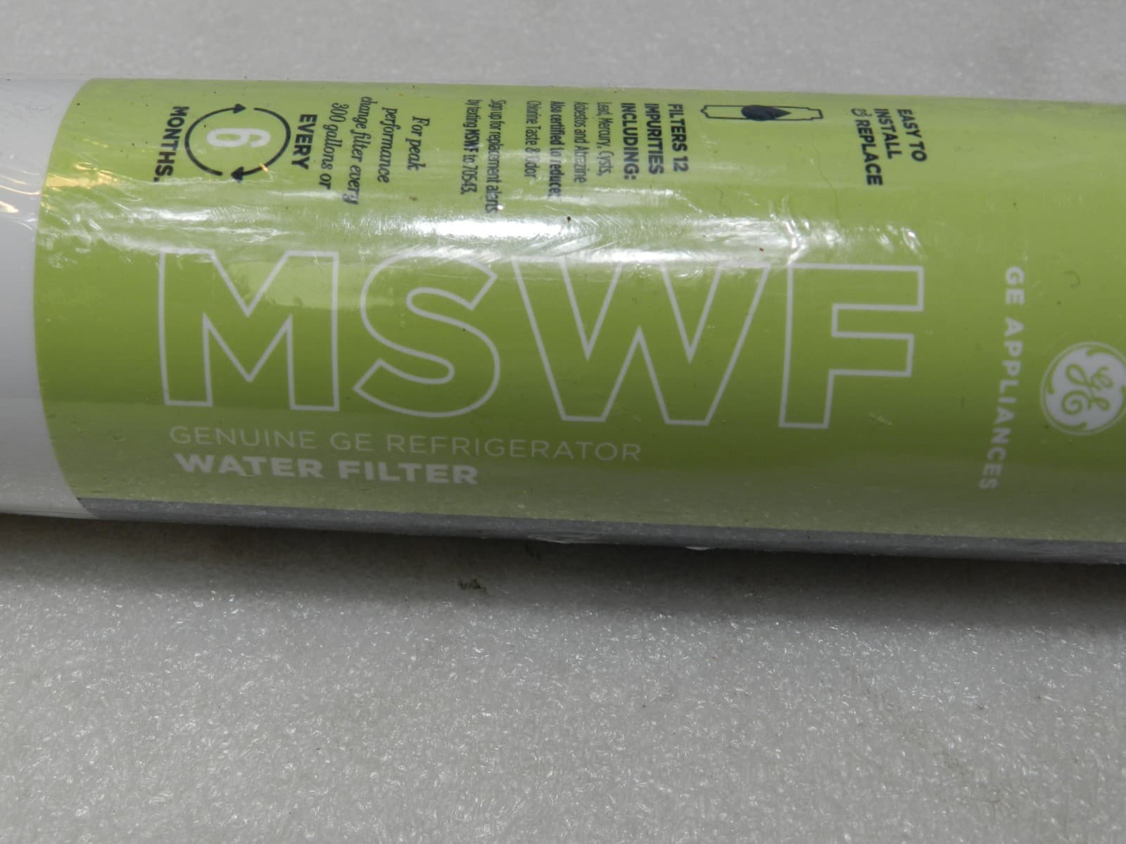1 GE MSWF Refrigerator Water Filter New Sealed (B39J) - Thumbnail 2