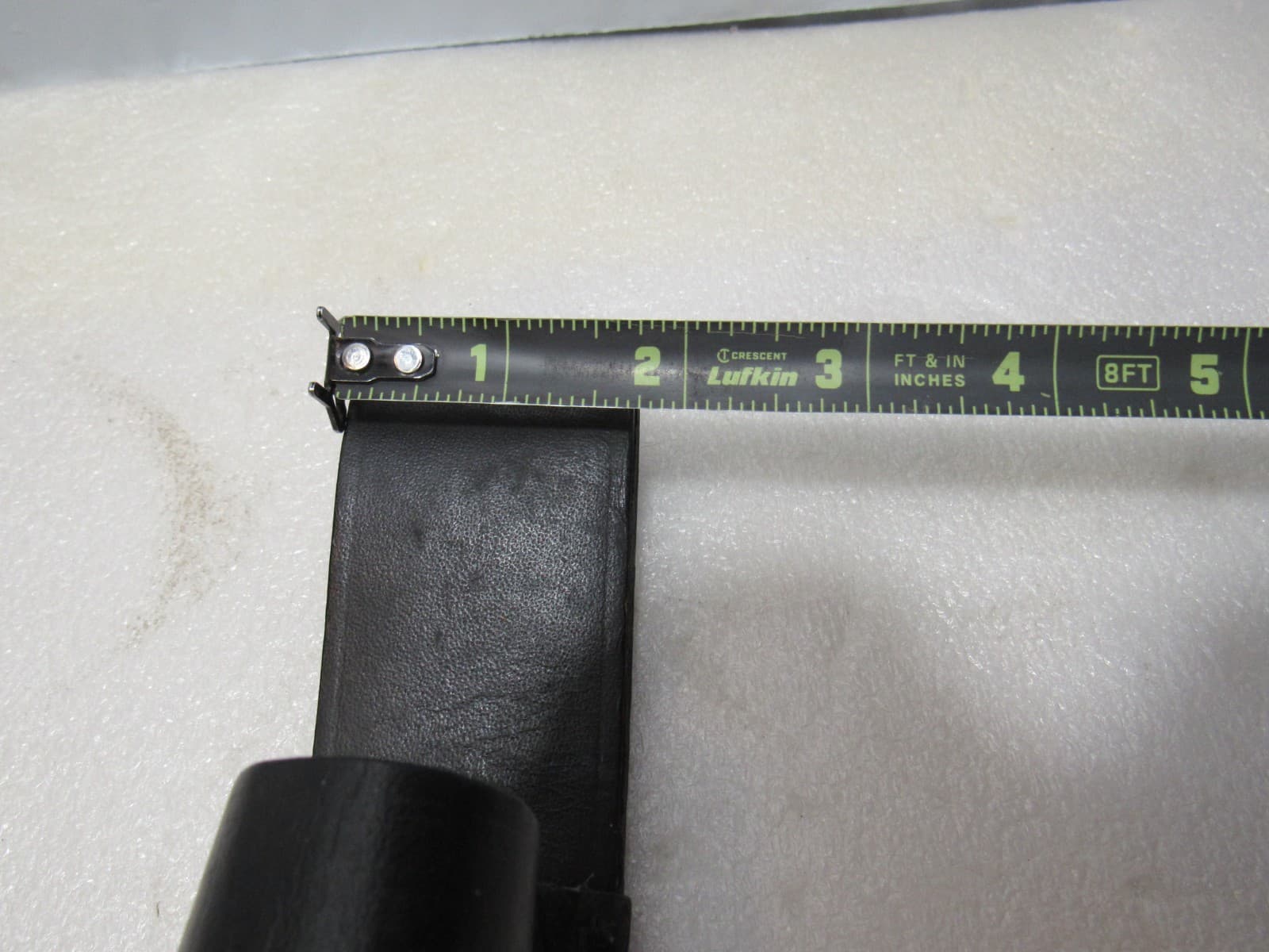 Vintage Black Leather Police Duty Expandable Baton Holder / Flashlight (W93JJ) - Thumbnail 5