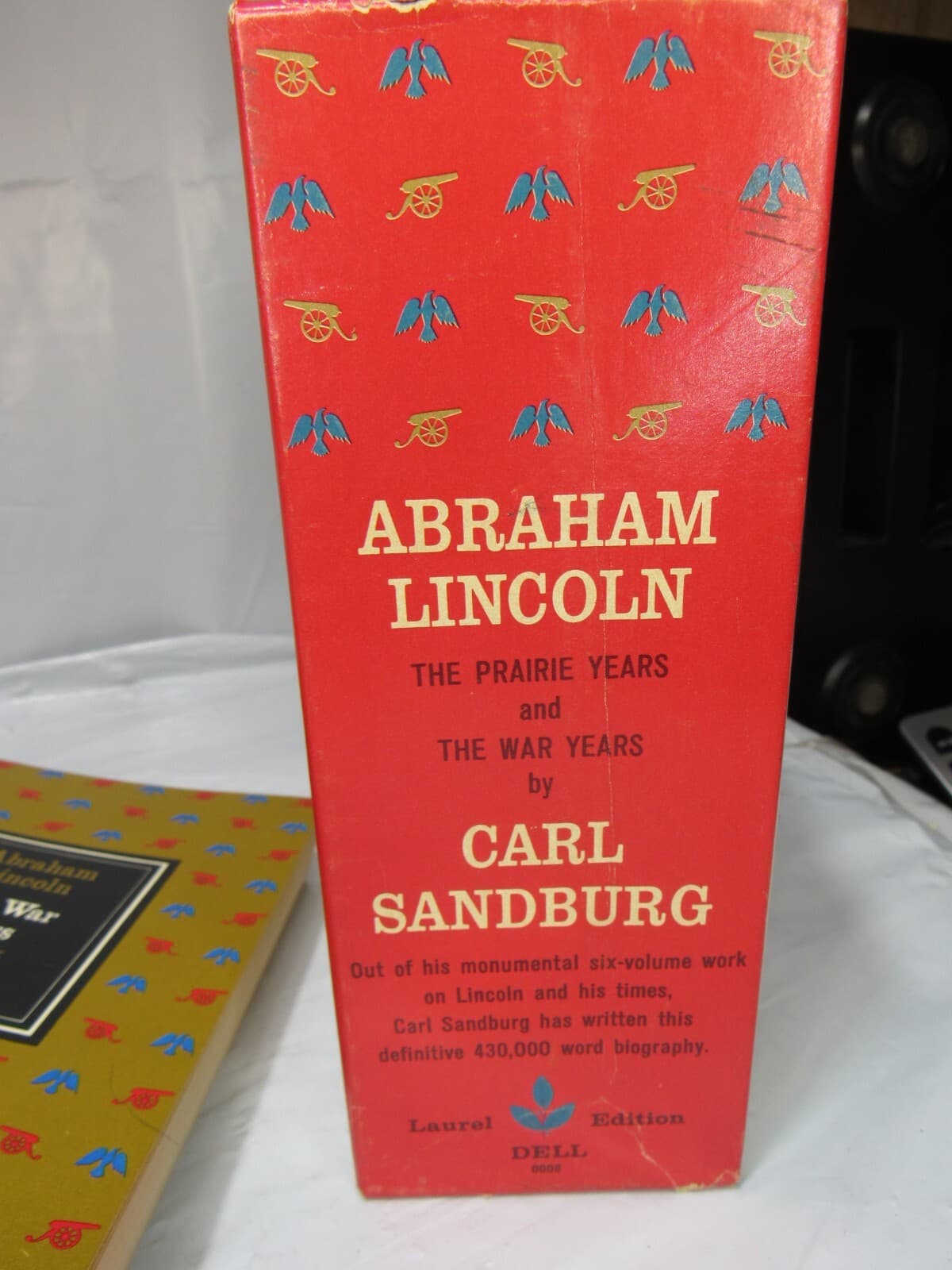 Carl Sandburg's Abraham Lincoln 3 Volume Paperback Set 1968 Dell (P57K) - Thumbnail 3