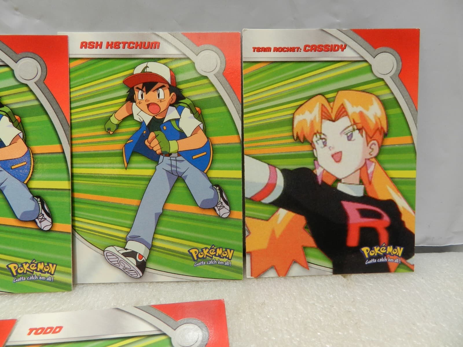 2000 Topps Pokemon Tv Animation Series Heroes And Villains Cards Y78JJ - Thumbnail 4