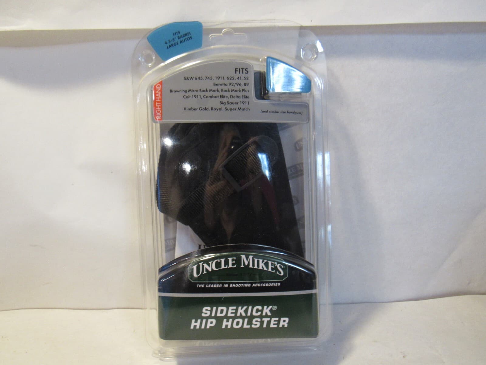 2 - Uncle Mike's Sidekick Hip Holster Size 5 Right Hand RH 4.5-5.5" 81051 S61 - Thumbnail 2