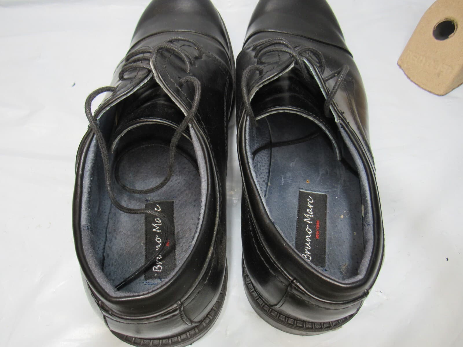 Bruno Marc Downing Men’s Dress Shoes Black Size 13 (P59K) - Thumbnail 5