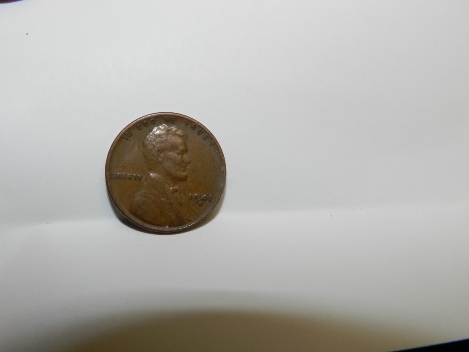 1941 D Lincoln Wheat Cent Circulated Ungraded (M27K) - Thumbnail 3