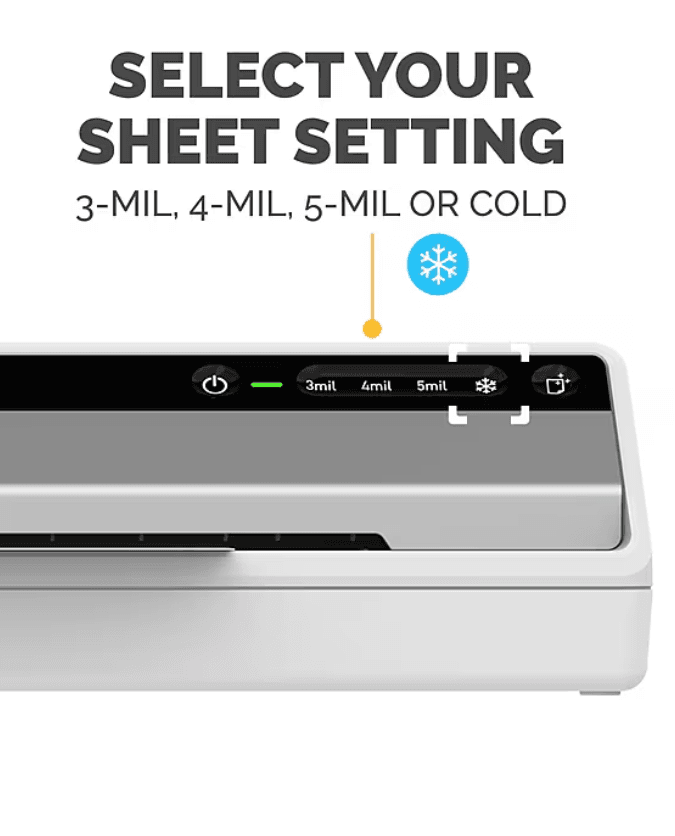 Fellowes Saturn 125 Thermal & Cold Laminator, 12.5" Width, White (5736601) Y74K - Thumbnail 21