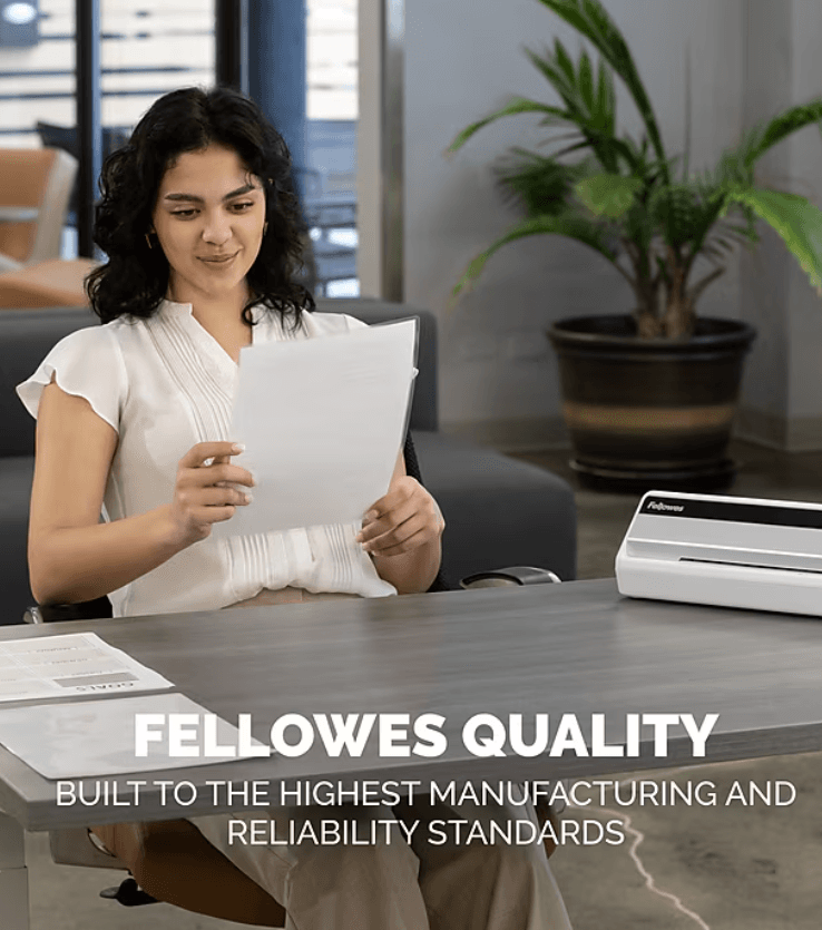 Fellowes Saturn 125 Thermal & Cold Laminator, 12.5" Width, White (5736601) Y74K - Thumbnail 23