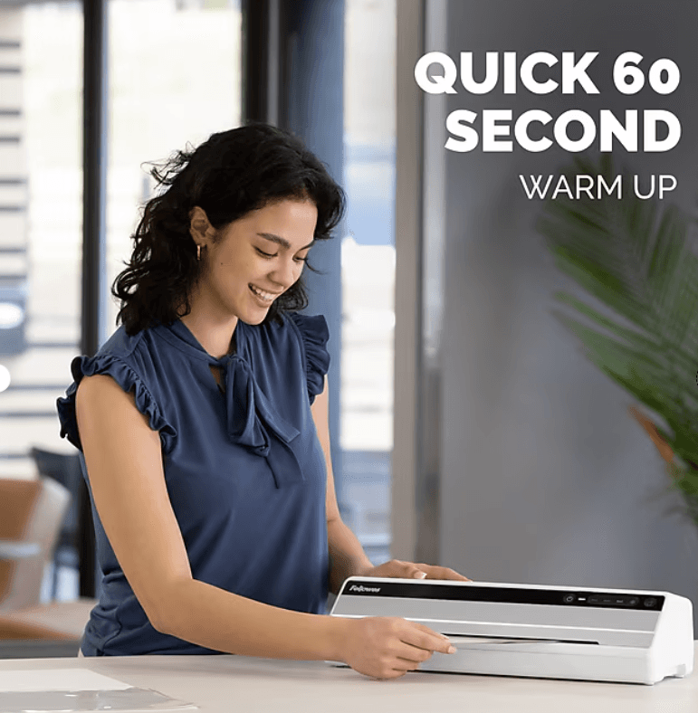 Fellowes Saturn 125 Thermal & Cold Laminator, 12.5" Width, White (5736601) Y74K - Thumbnail 24