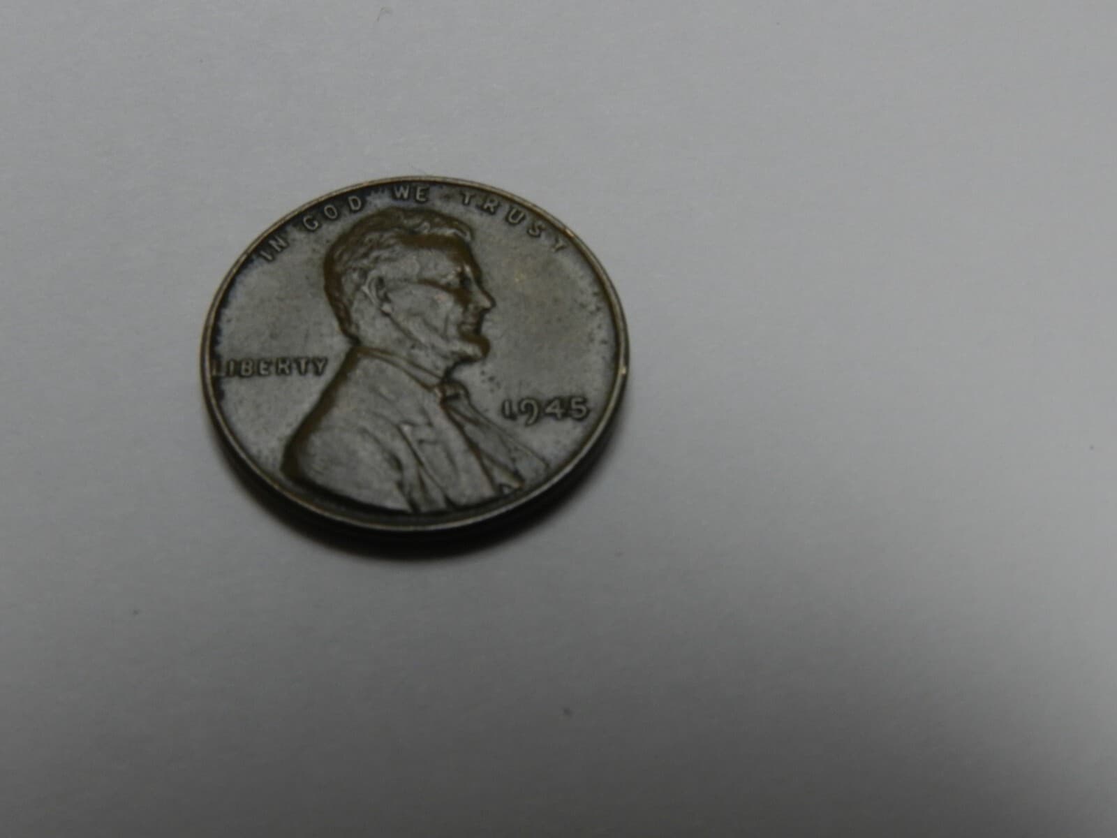 2 - 1945 No Mint Mark Wheat Penny Circulated Unpolished/Ungraded M29K - Thumbnail 4
