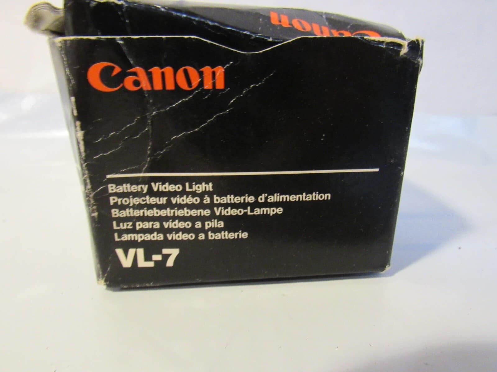 Canon Battery Video Light VL-7 Made in Japan U67J - Thumbnail 5