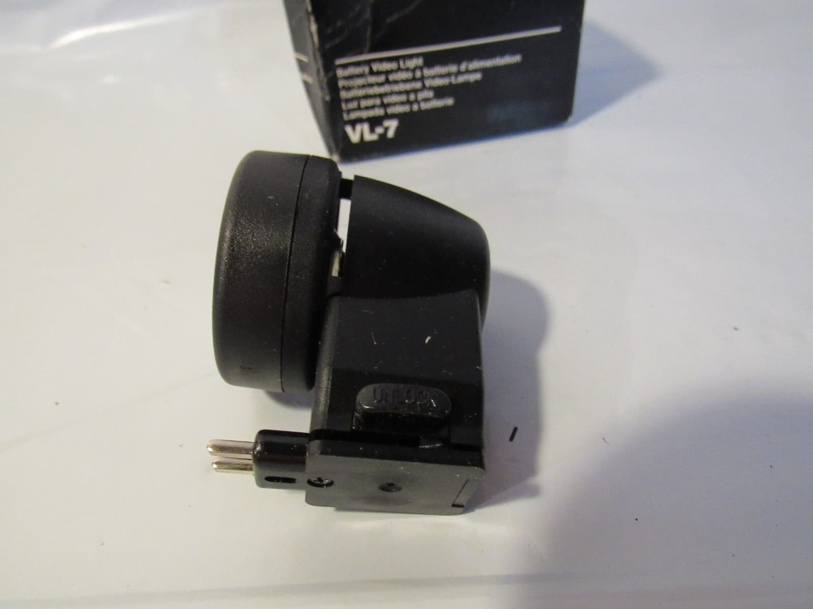 Canon Battery Video Light VL-7 Made in Japan U67J - Thumbnail 3