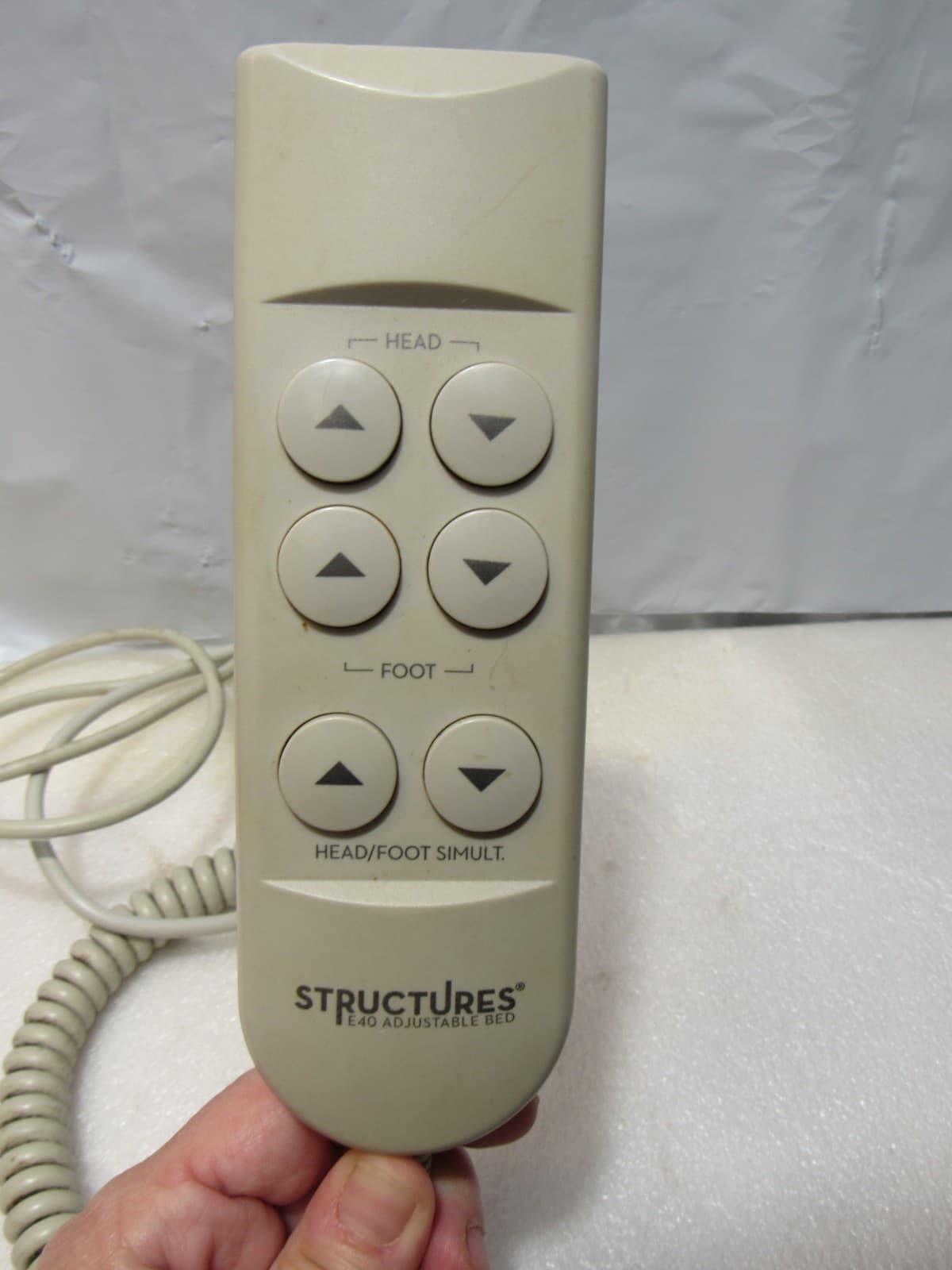 Okin Handset Remote Control Hospital Bed Adjustable 5 Pin Structures E40 (W95J) - Thumbnail 2